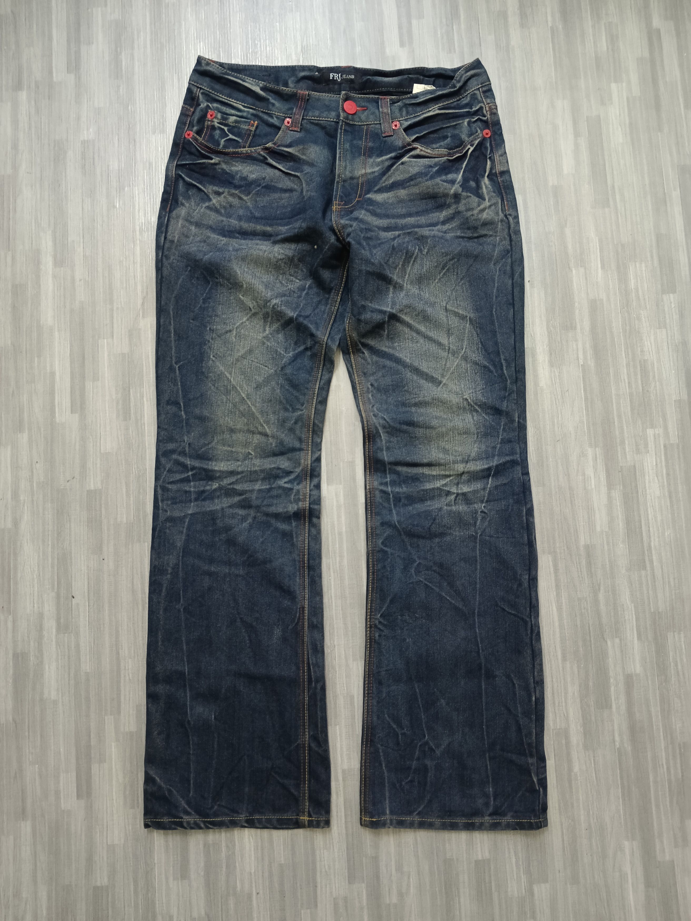 If Six Was Nine FLARE SICK FRI JEANS Size US 32 / EU 48 - 2 Thumbnail