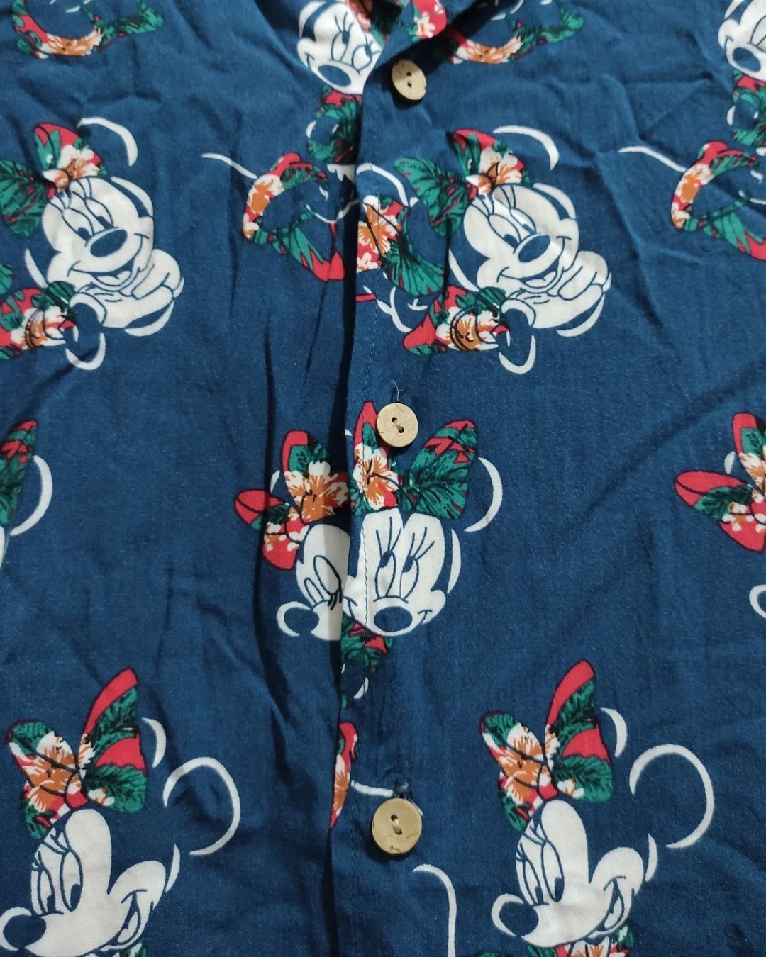 Disney × Mickey Mouse Tokyo Disney Resort Minnie Mouse Hawaiian Shirt Size US L / EU 52-54 / 3 - 3 Thumbnail