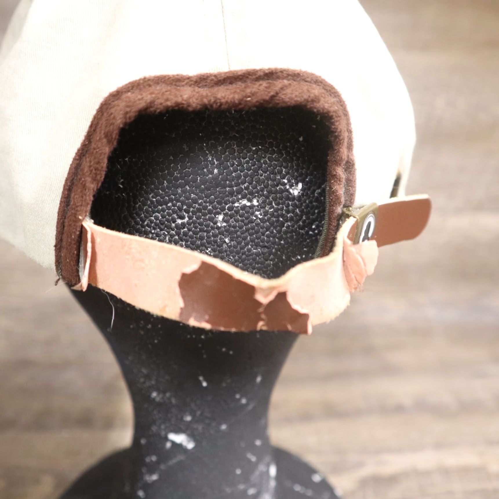 Vintage VINTAGE Alaska To Go Baseball Cap Hat Adjustable Adult Beige Eagle Moose Bear Casual Size ONE SIZE - 5 Thumbnail