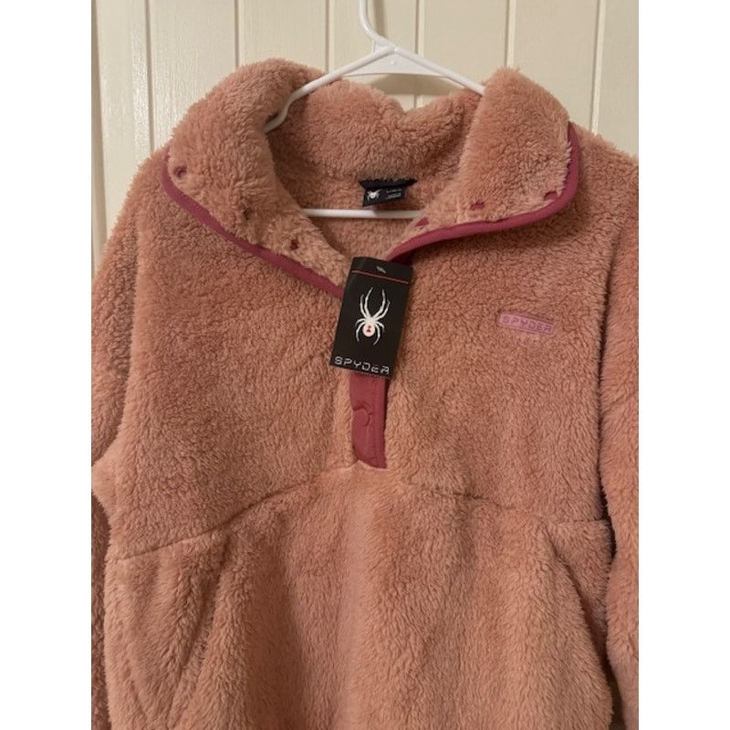 Spyder SPYDER Cozy Quarter Snap Misty Rose Pullover L NWT Size L / US 10 / IT 46 - 3 Thumbnail