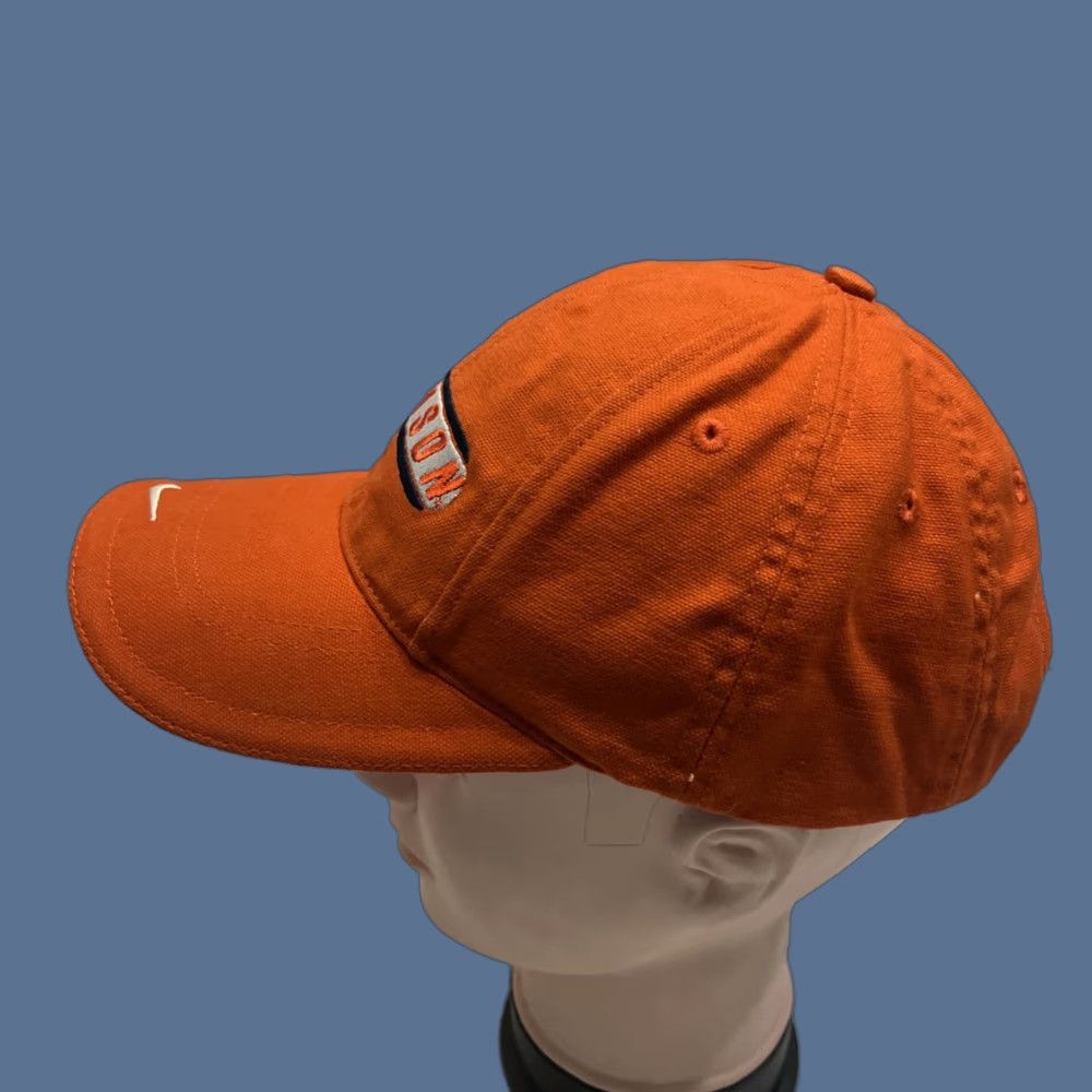 Nike Clemson Tigers Nike Hat Cap Orange White On Field Center Swoosh Baseball Cap Unisex Adults One Size Adjustable Lightweight Polyester Size ONE SIZE - 1 Thumbnail