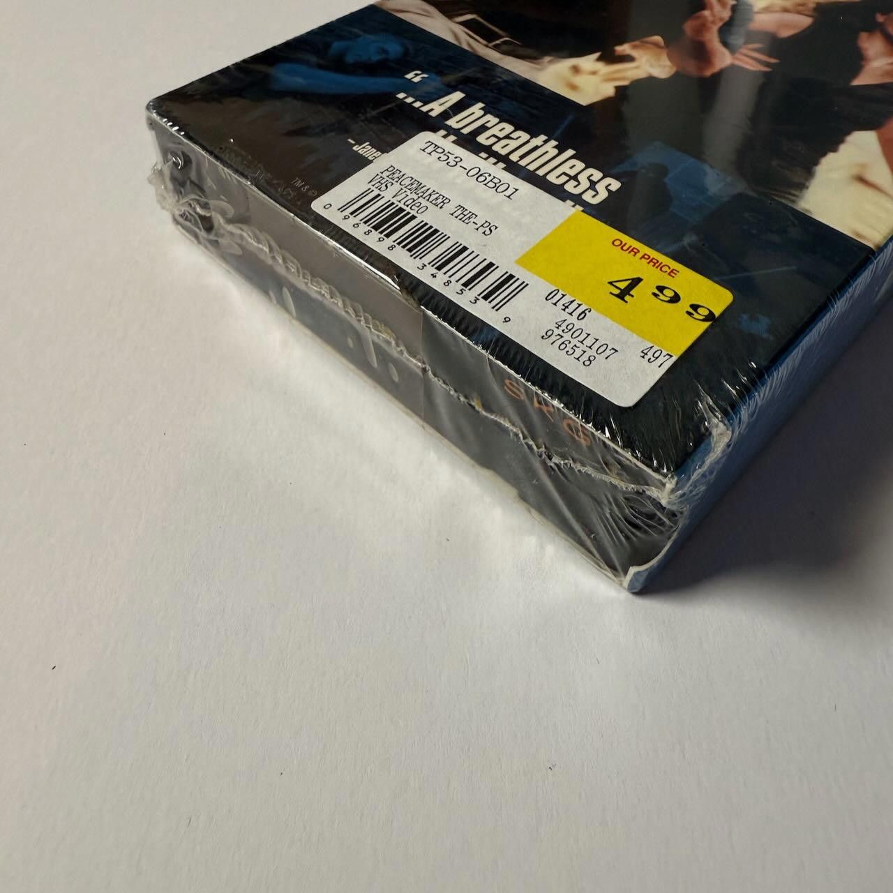 Designer RARE The Peacemaker VHS 1998 Clooney & Kidman SKG DS Size ONE SIZE - 5 Thumbnail
