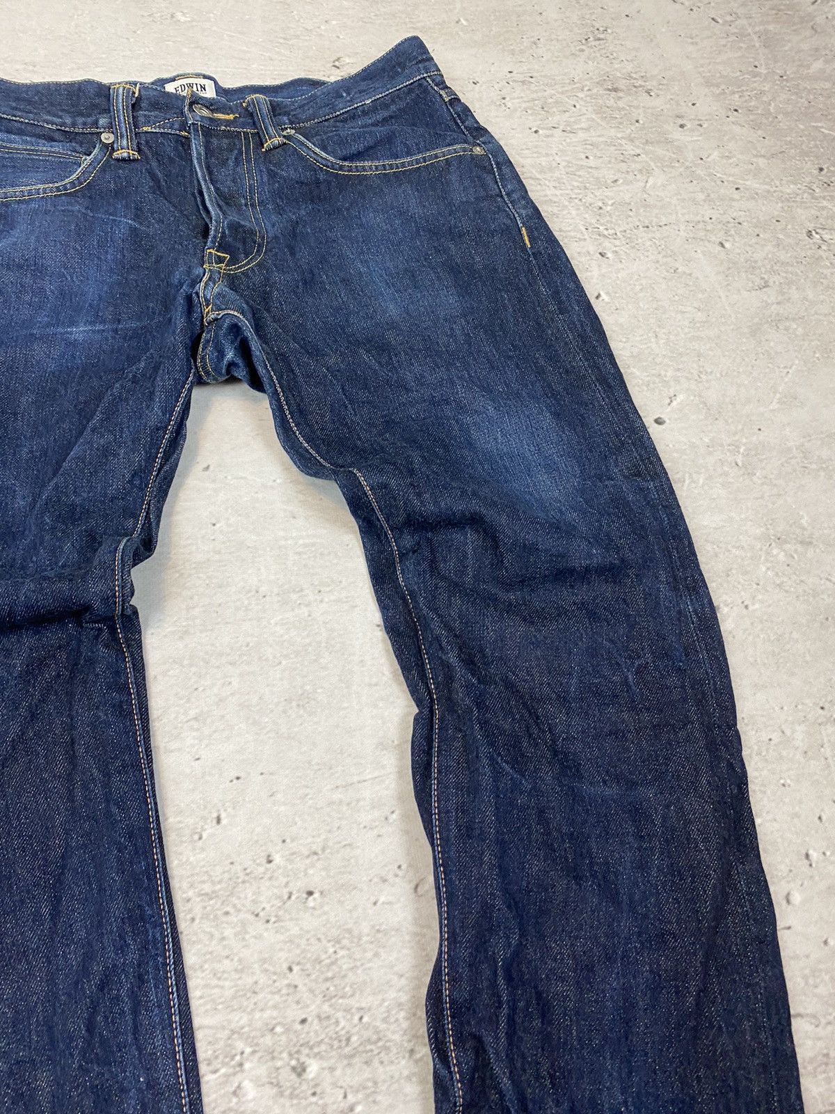 Edwin Vintage Denim Pants Selvedge Pants Japan