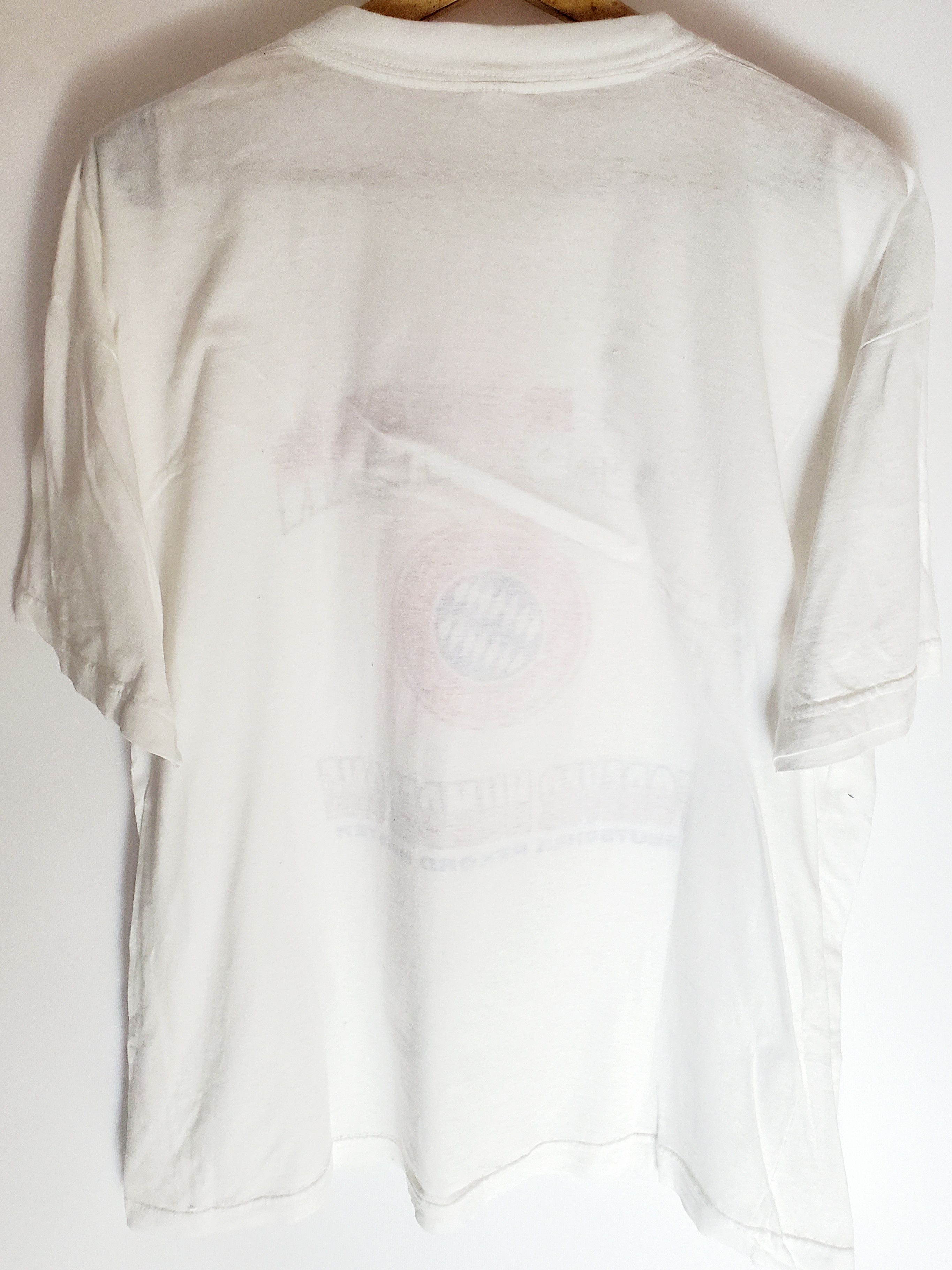 Vintage Vintage 90s F.C . Bayern munchen forever number one Tshirt L Size US L / EU 52-54 / 3 - 4 Thumbnail