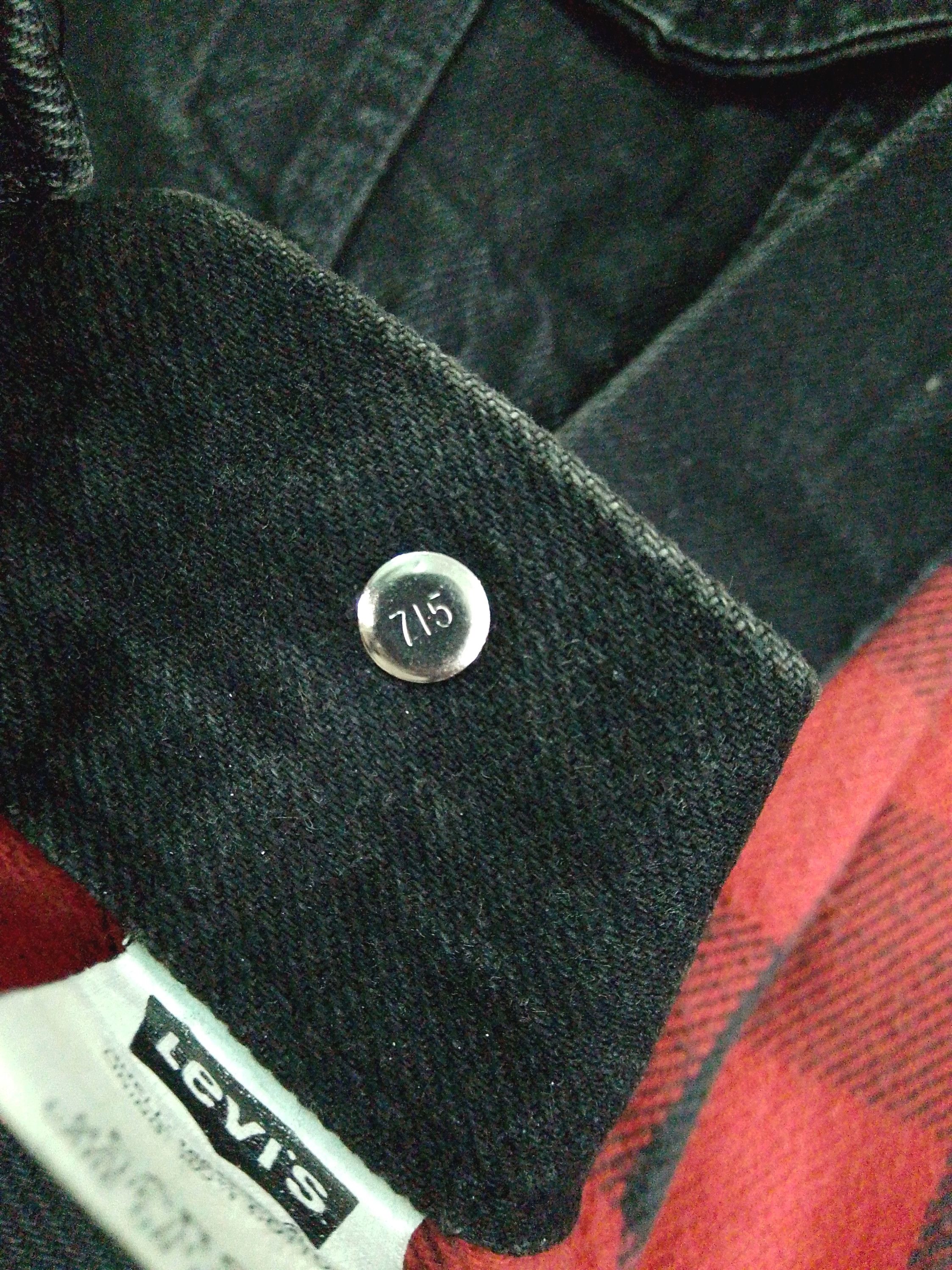 Levi's Vintage Levi’s 70417 Flannel Lined Denim Jacket USA Made Size US L / EU 52-54 / 3 - 17 Thumbnail