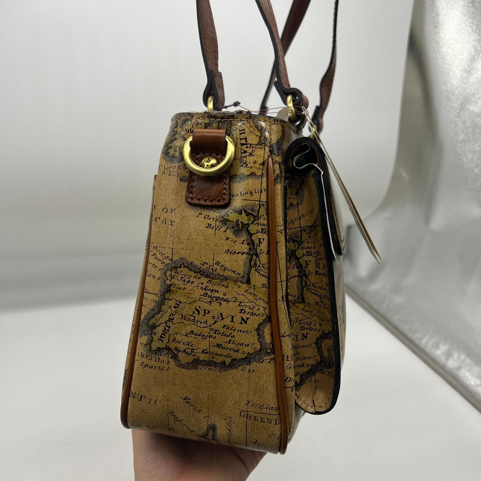 Other Patricia Nash Leather Rosetti Satchel Crossbody Size ONE SIZE - 6 Thumbnail