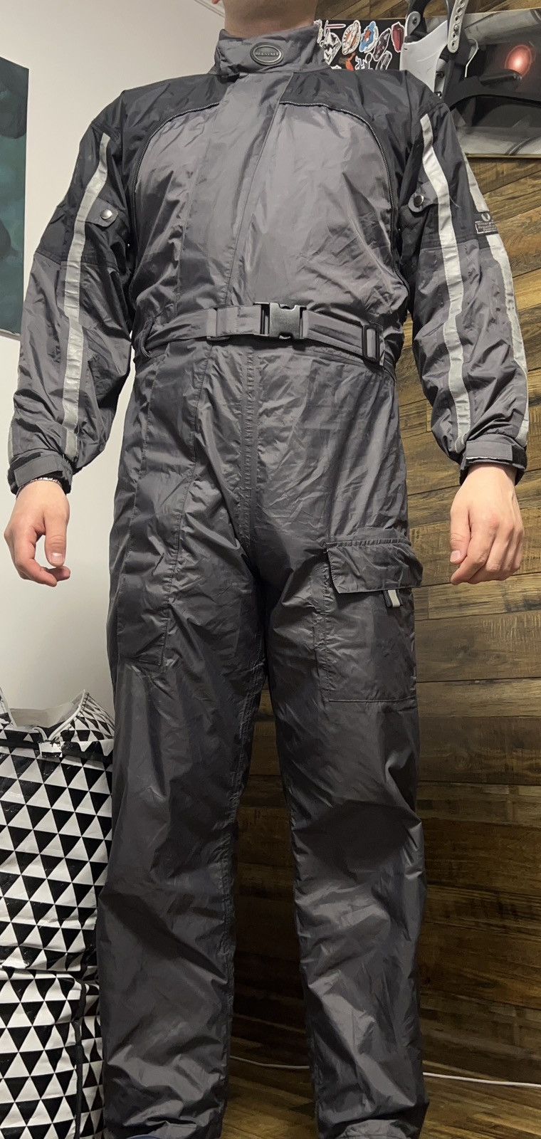 Belstaff Belstaff One Piece Motorcycle Rain Suit Oversuit Size M Size US M / EU 48-50 / 2 - 24 Thumbnail