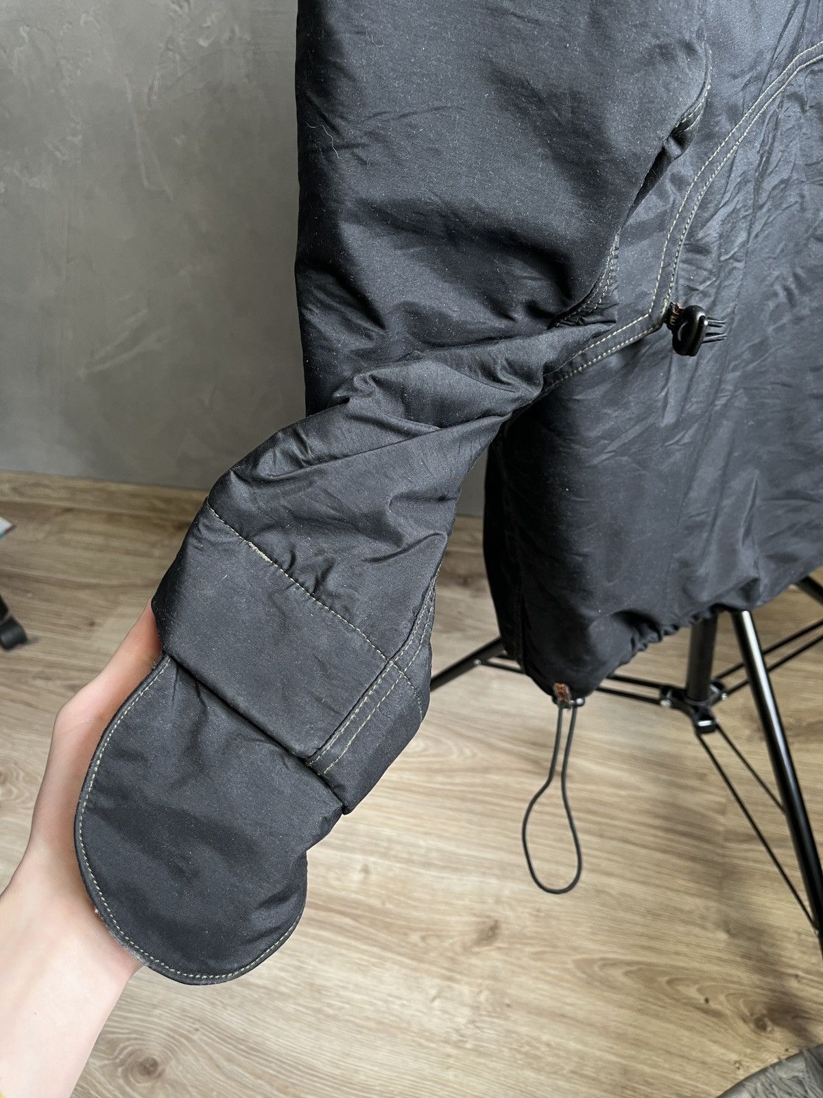 Maharishi Archive Maharishi AW99 Black Oiled Showerproof Anorak Smock Size US M / EU 48-50 / 2 - 7 Thumbnail