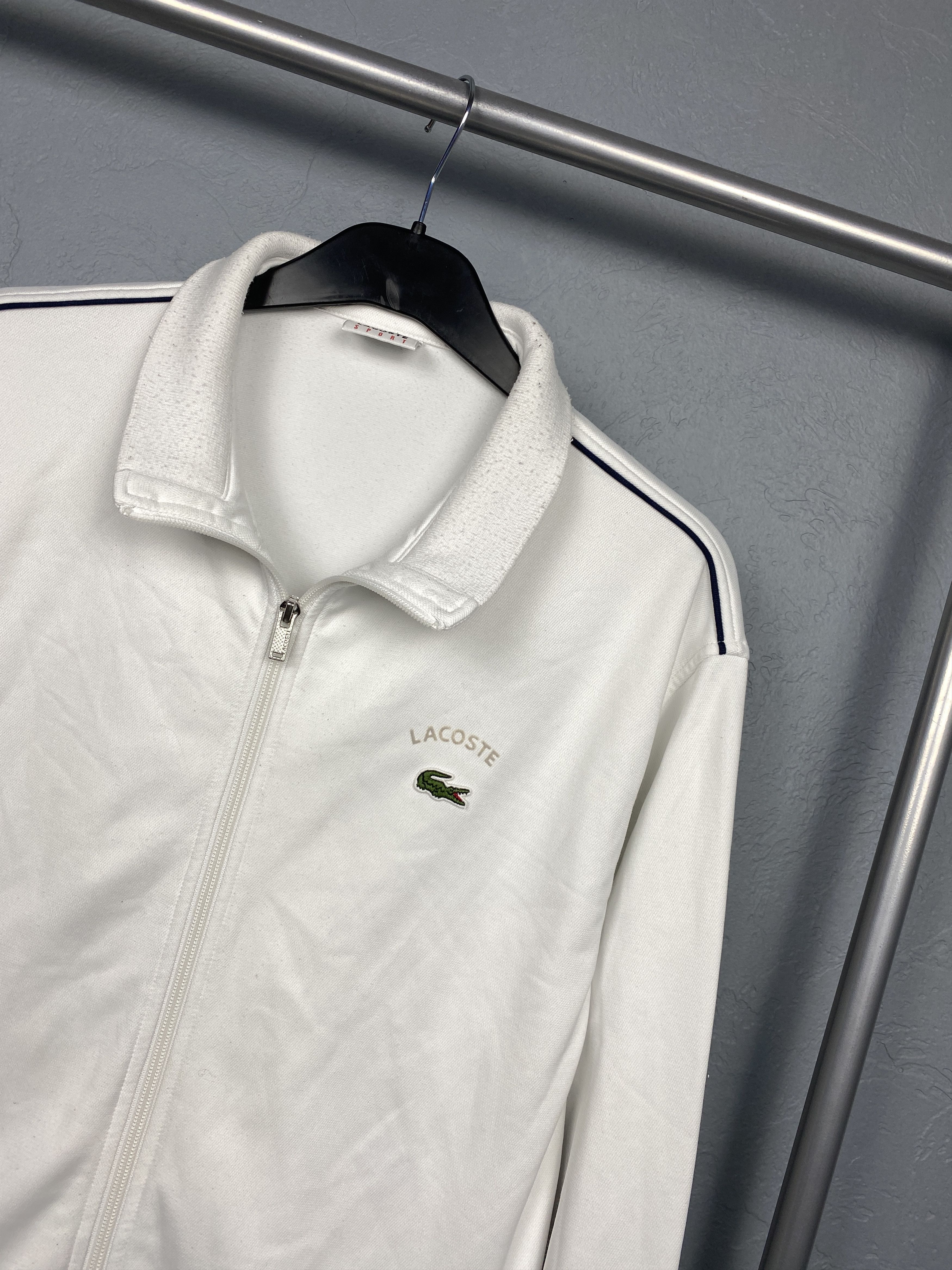 Lacoste Lacoste Vintage Track Top Jacket Y2K Size US L / EU 52-54 / 3 - 2 Thumbnail