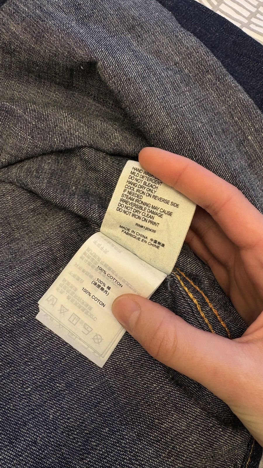 Evisu Denim jacket shirt Evisu Size US M / EU 48-50 / 2 - 12 Thumbnail