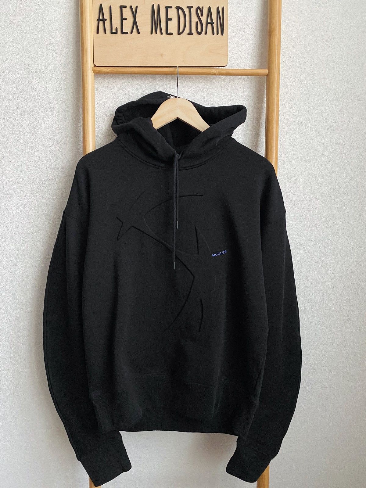 H&M × Mugler × Thierry Mugler Mugler x HM Star-motif Hoodie