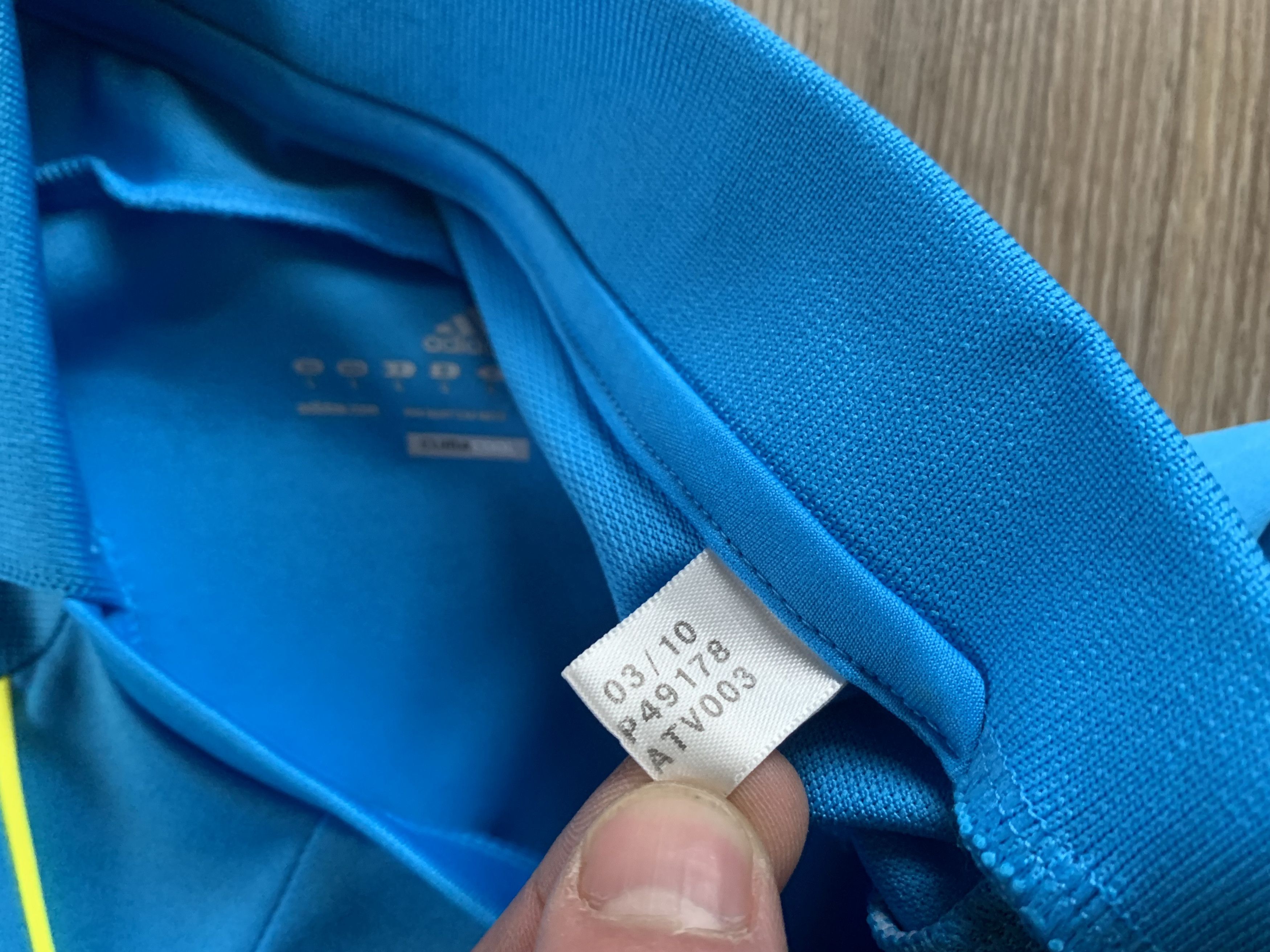 Adidas Adidas Formotion Referee Blue Football Shirt Jersey Size US L / EU 52-54 / 3 - 8 Thumbnail