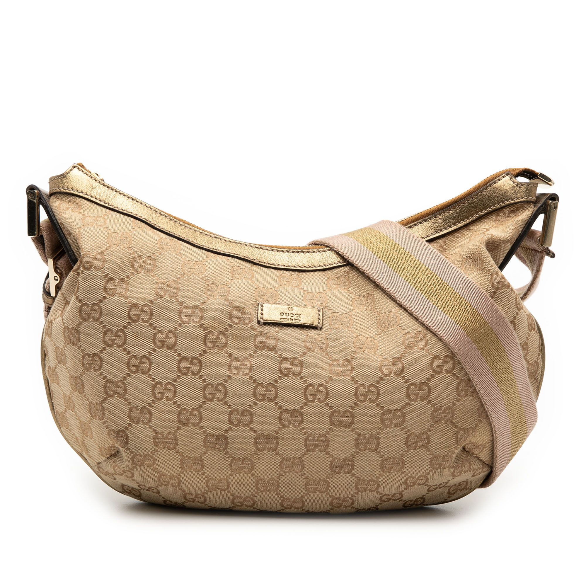 Gucci Gucci GG Canvas Web Crossbody Size ONE SIZE - 1 Thumbnail