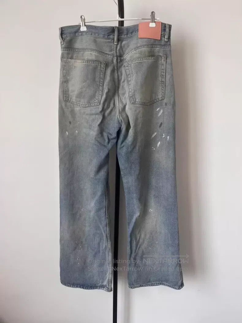 Acne Studios Acne Studios Mud-Dyed Desert Graffiti Heavyweight Loose Ri Size 42" / US 20 - 2 Thumbnail