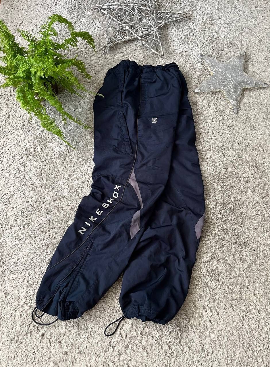 Nike × Vintage 00s Nike Vintage Track Pants Streetwear Big Logo Rare Size US 31 - 5 Thumbnail