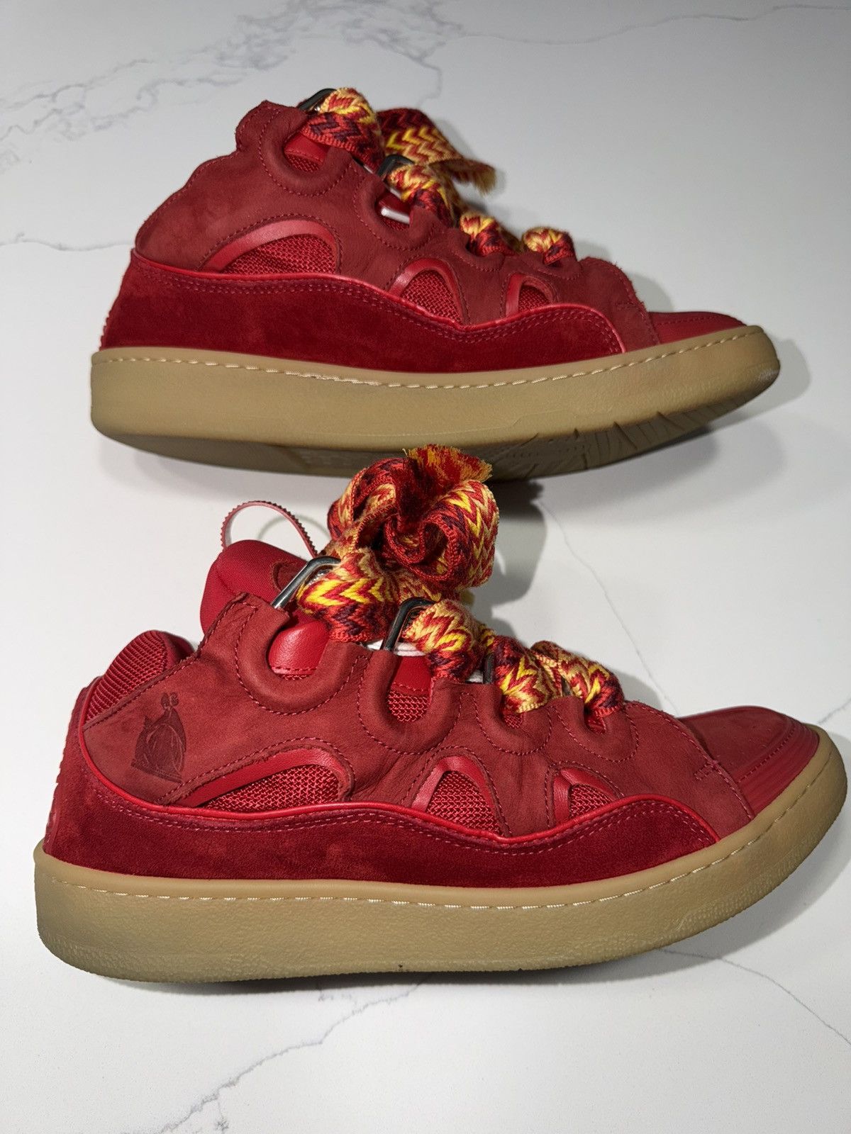 Lanvin LANVIN CURB’ ‘POPPY RED GUM’ Size US 10.5 / EU 43-44 - 2 Thumbnail