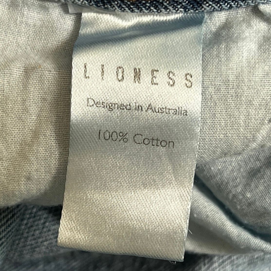Lioness Lioness Side Slit Straight Leg Jeans/L Size 30" / US 8 / IT 44 - 8 Thumbnail