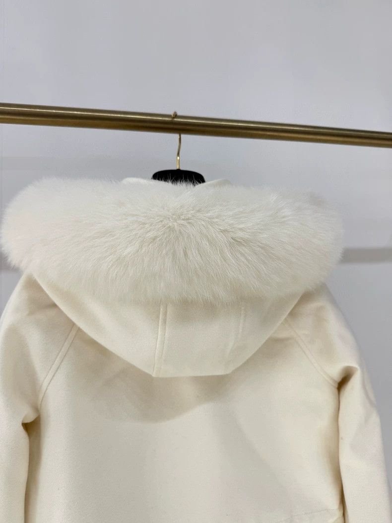 Loro Piana LORO PIANA Medium-length fox fur hooded coat Size XS / US 0-2 / IT 36-38 - 4 Thumbnail