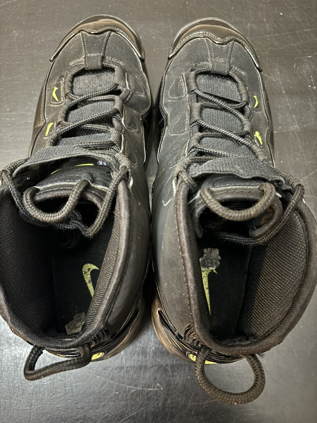 Nike Nike Air Max Uptempo 95 Black Volt Size US 12 / EU 45 - 7 Thumbnail