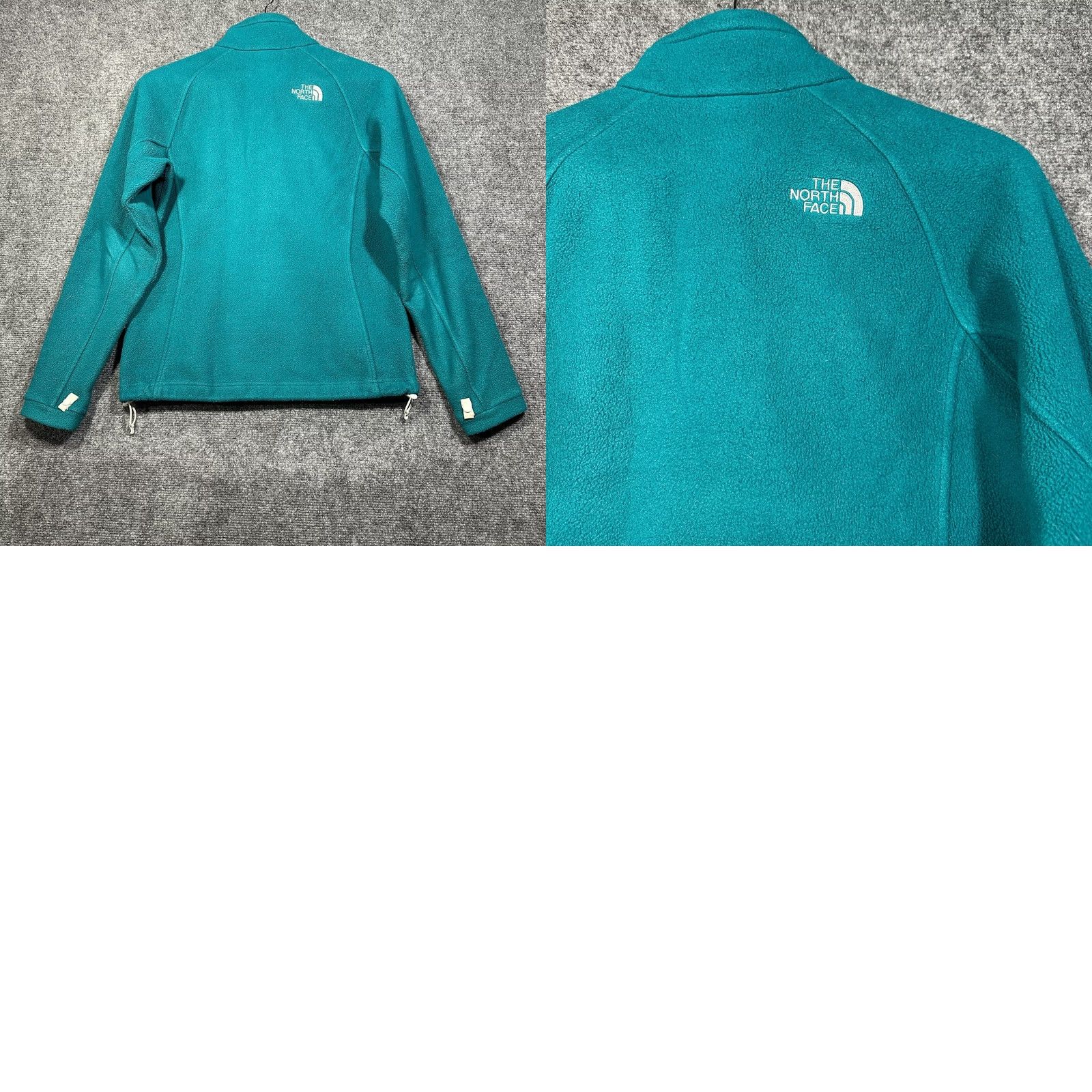 The North Face The North Face Jacket Womens Small Teal Fleece Full Zip Logo Pockets Size S / US 4 / IT 40 - 9 Thumbnail