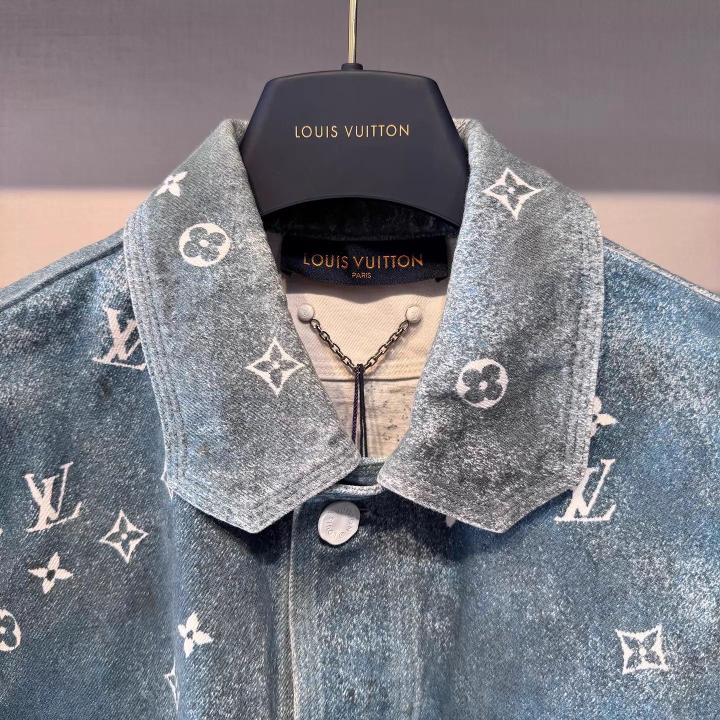 Louis Vuitton LV blue star gradient denim jacket XS new Size US XS / EU 42 / 0 - 3 Thumbnail