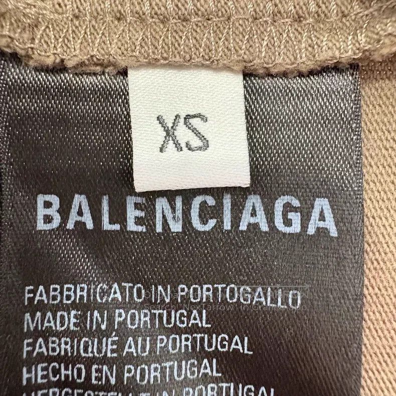 Balenciaga Balenciaga WFP Logo Embroidered Short Sleeve T-Shirt - Bro Size US XS / EU 42 / 0 - 5 Thumbnail
