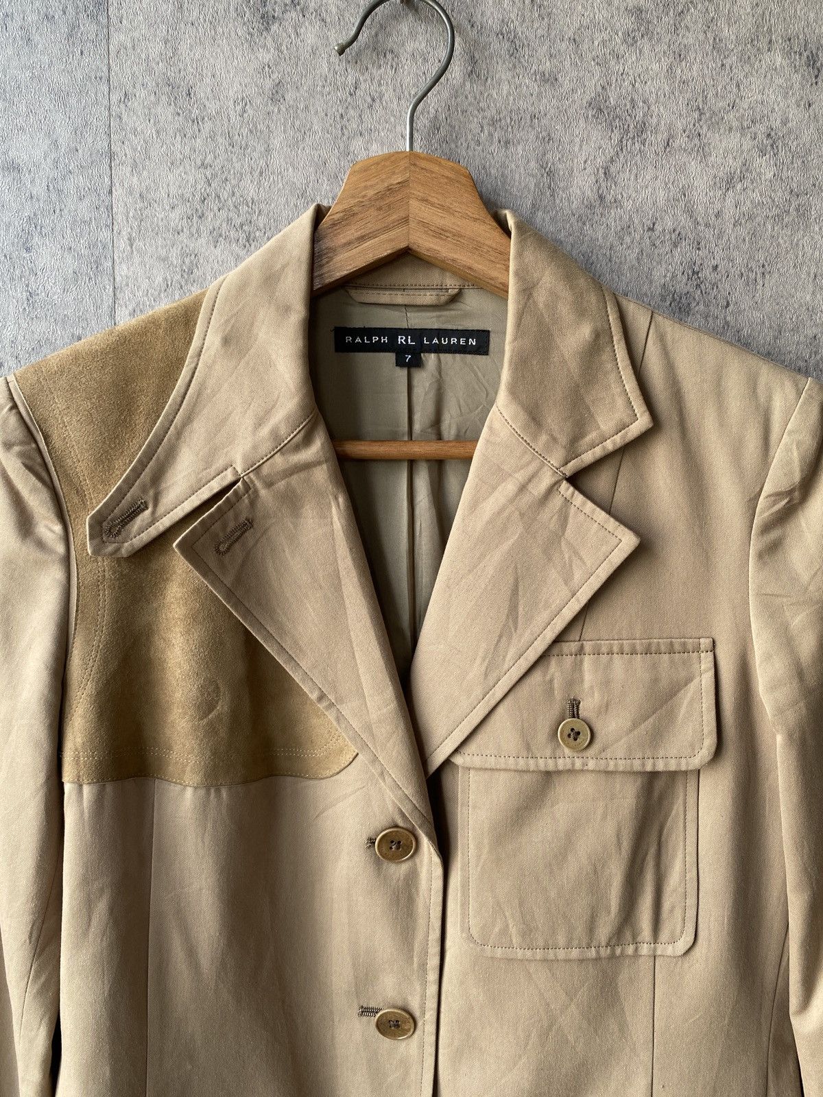 Ralph Lauren Vintage Ralph Lauren Tan Colour Jacket Size US S / EU 44-46 / 1 - 4 Thumbnail