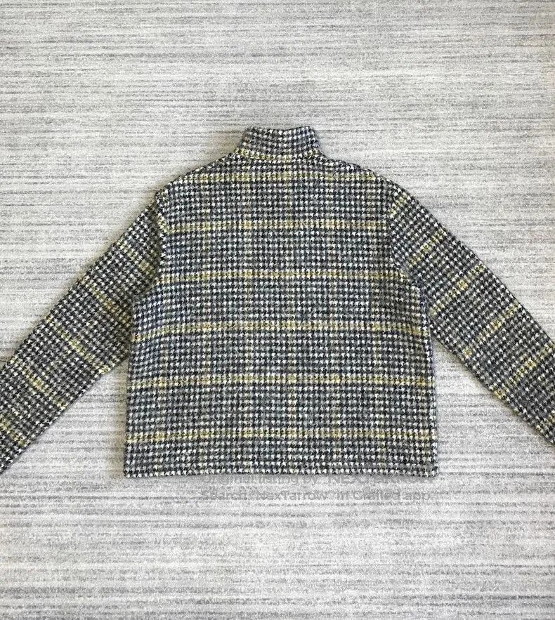 Our Legacy Houndstooth Wool Jacket with Zip Detail . Size US XL / EU 56 / 4 - 2 Thumbnail