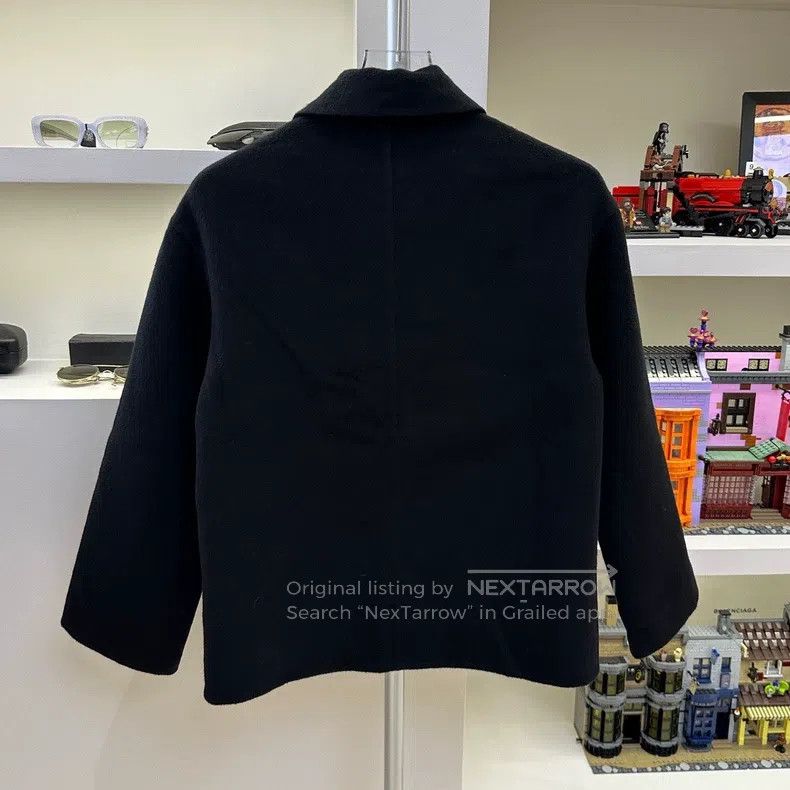 Hermes Hermes Cashmere patchwork short coat Size XXS / US 00 / IT 34 - 2 Thumbnail