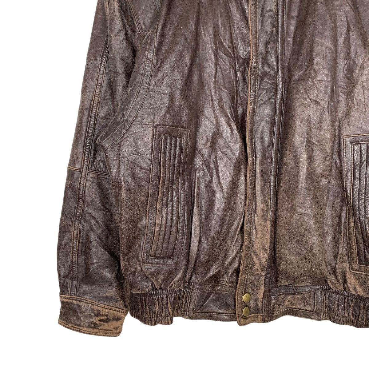 Japanese Brand Vintage Spalding Leather Jacket Size US M / EU 48-50 / 2 - 3 Thumbnail