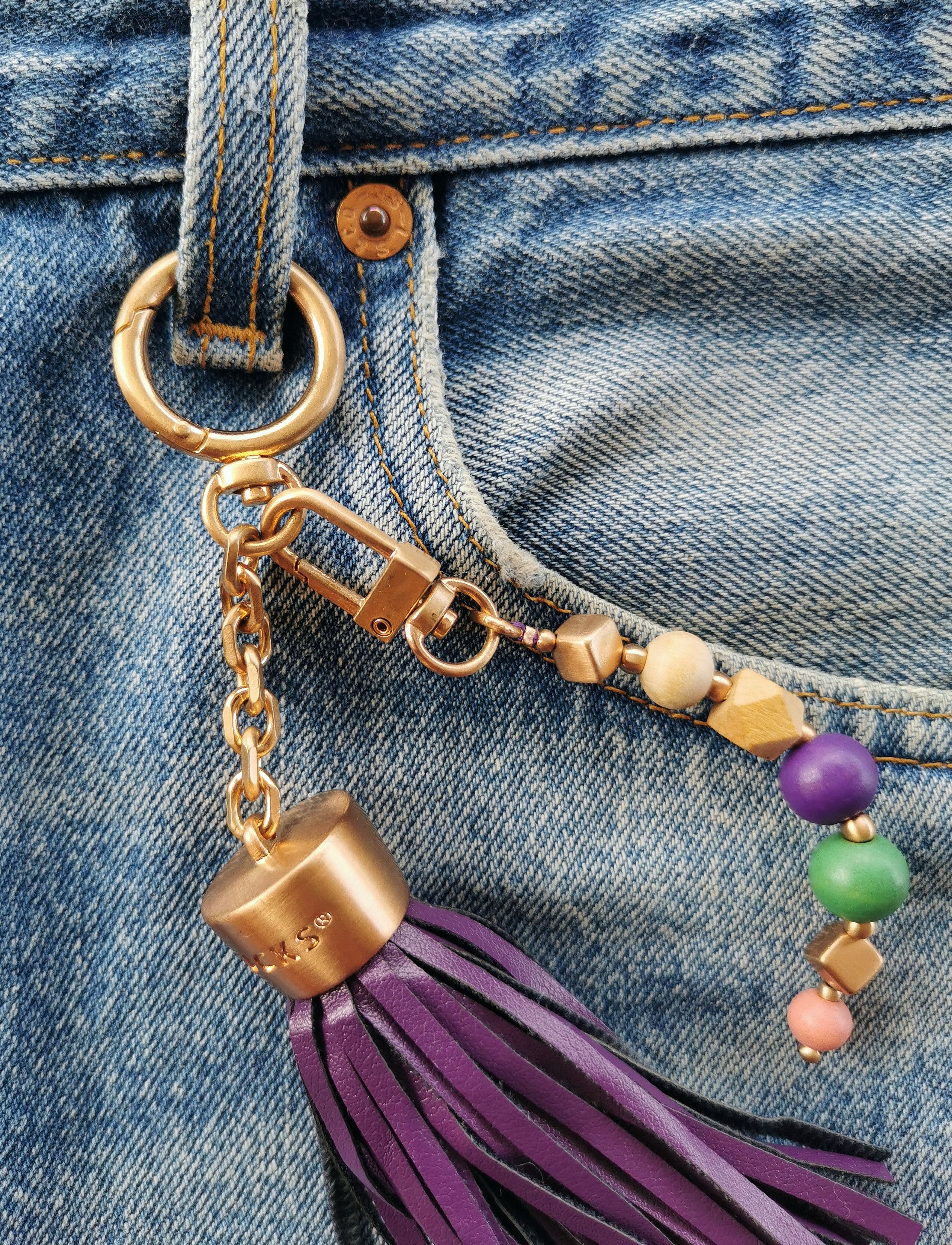 Band Tees BTS x Starbucks Collaboration Keychain 2020 Kpop Korean Size ONE SIZE - 6 Thumbnail