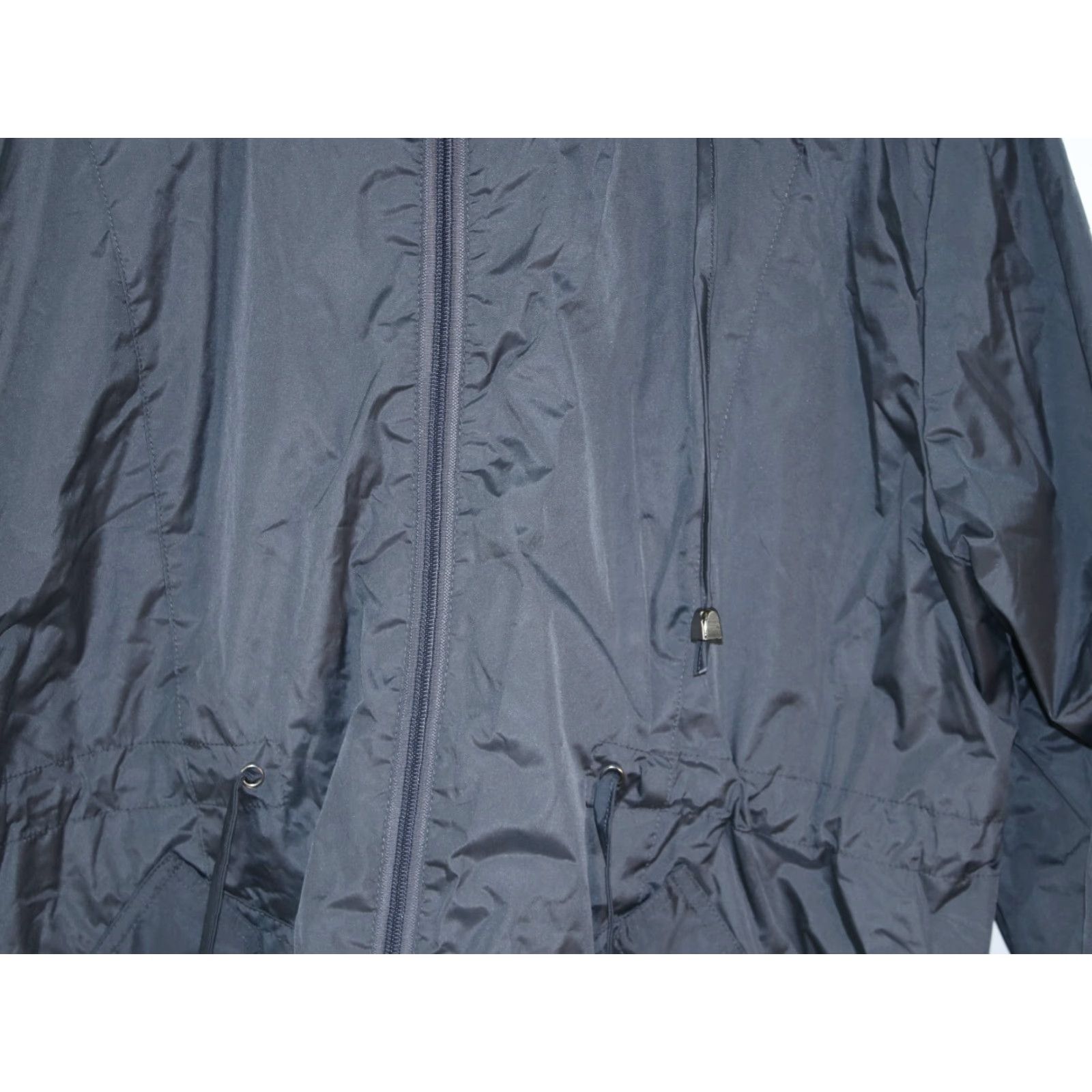 Essentials Essentials Med Weight Rain Hooded Overcoat Grey Women's Jacket XL Size XL / US 12-14 / IT 48-50 - 3 Thumbnail
