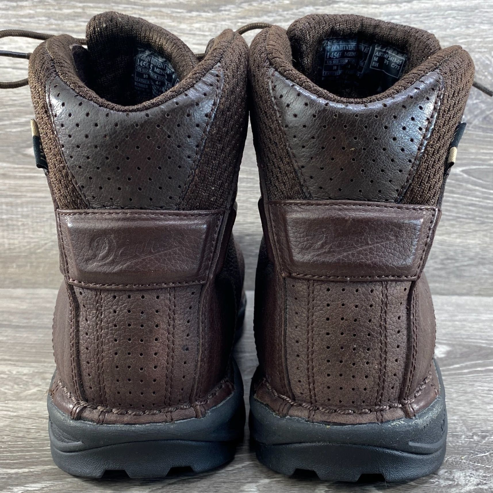 Danner Danner Mens Work Boots 10 Zion Dxtvent Safety Toe Combat Brown Leather Boots Mens Work Boots Brown Leather Safety Toe Size US 10 / EU 43 - 6 Thumbnail