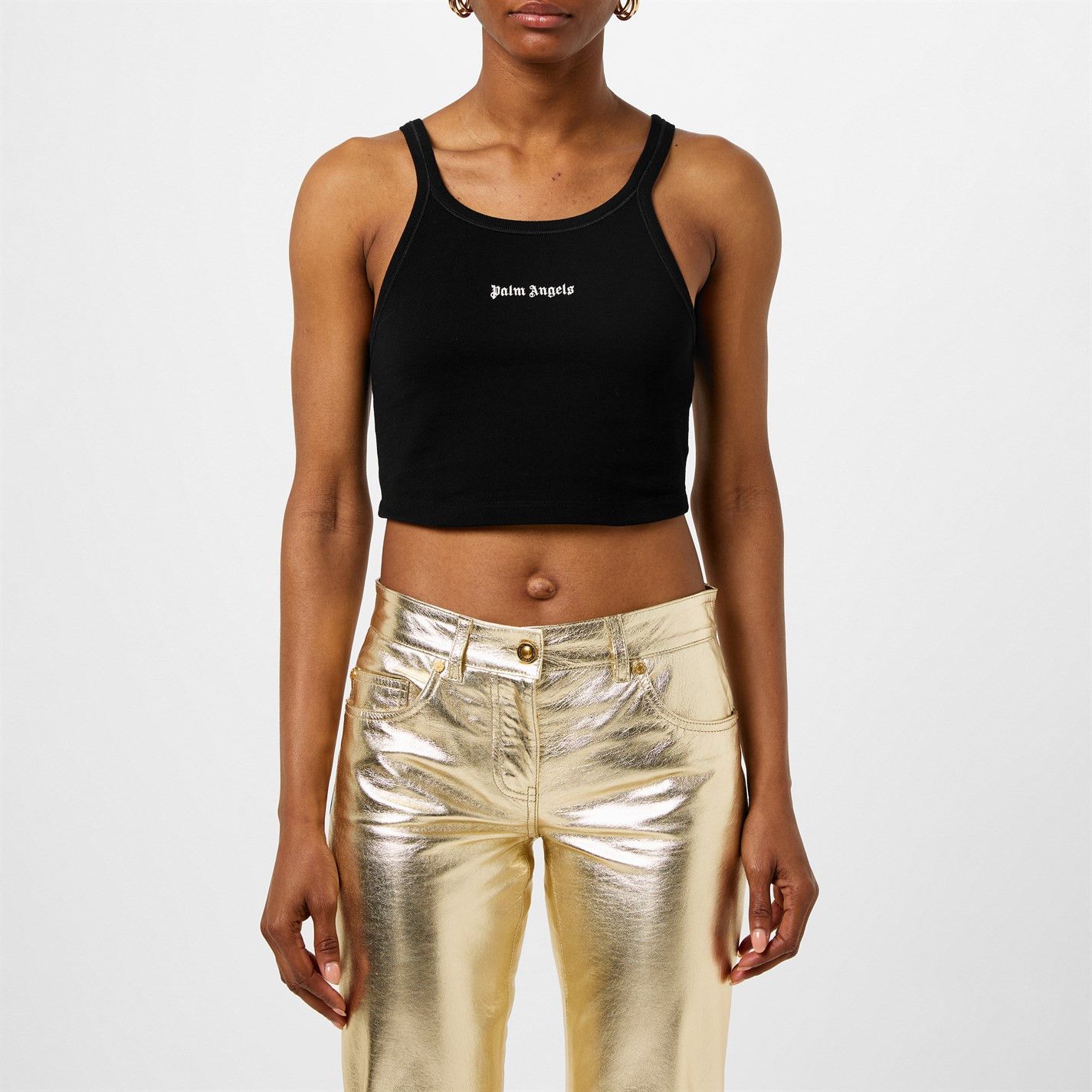 Palm Angels o1g2r1mq0325 Tank-Top in Black Size XXS / US 00 / IT 34 - 3 Thumbnail