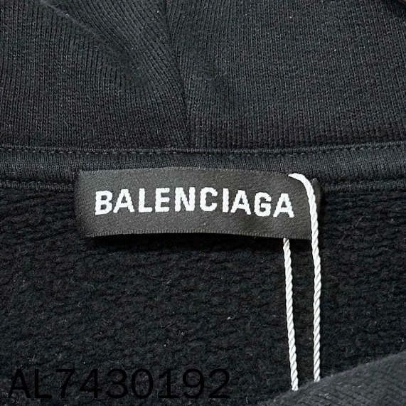 Balenciaga Balenciaga Eco-friendly printed hoodies -DMC Size US XL / EU 56 / 4 - 8 Thumbnail