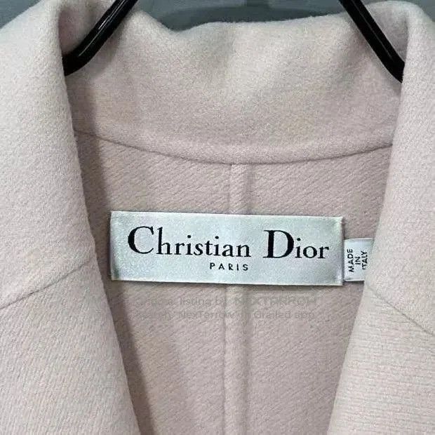 Dior Dior Pink Pure Cashmere Coat. Size US S / EU 44-46 / 1 - 4 Thumbnail