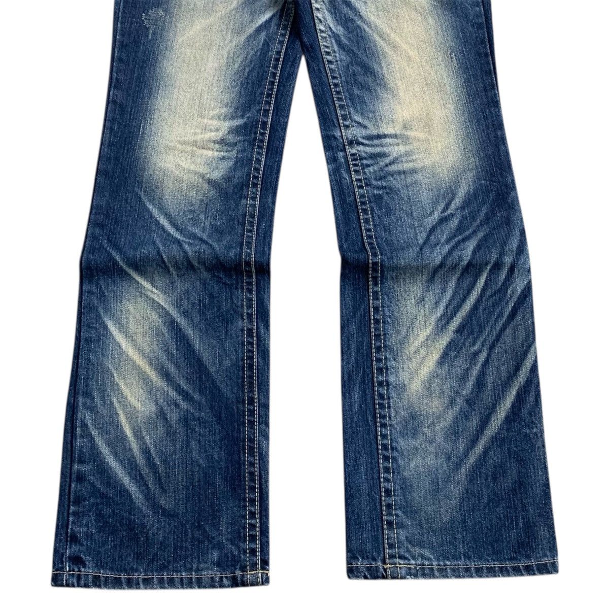 Japanese Brand Lolita Mudwash Faded Jeans LGB Ifsix Tornado Mart Style Size US 29 - 2 Thumbnail
