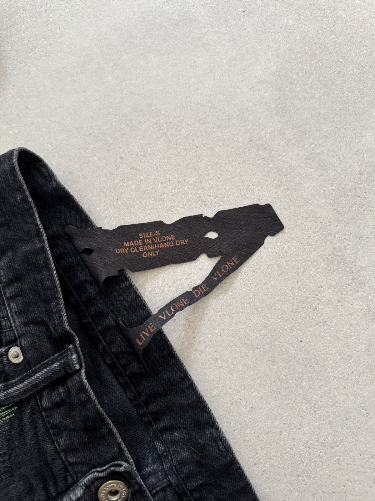 Vlone Vlone Runway 2018 Scab Denim Size US 30 / EU 46 - 4 Thumbnail