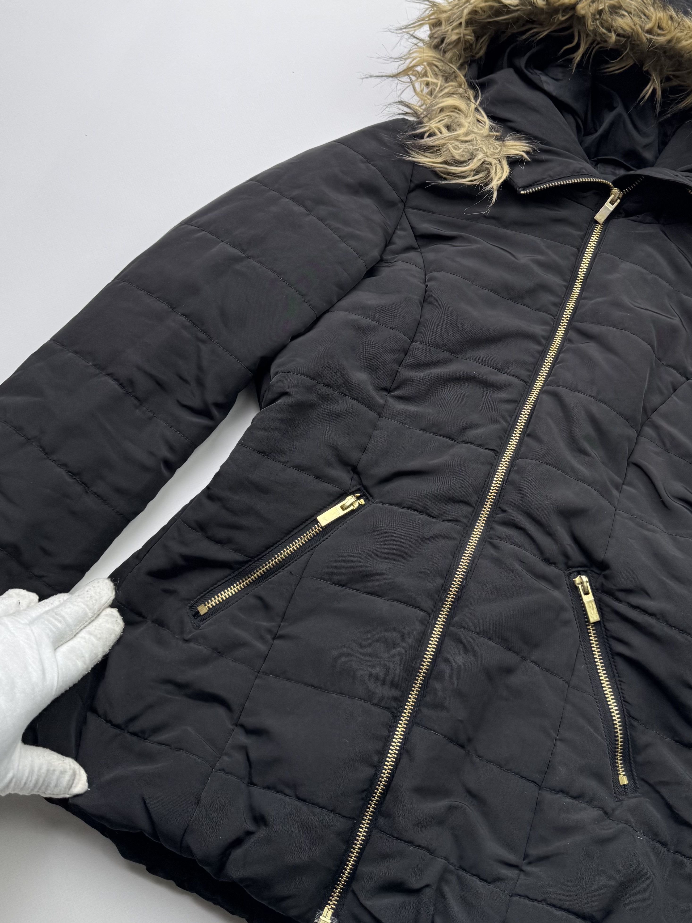 Japanese Brand Vintage Jacket With Faux Fur Hood B752(V100)E2 Size M / US 6-8 / IT 42-44 - 4 Thumbnail
