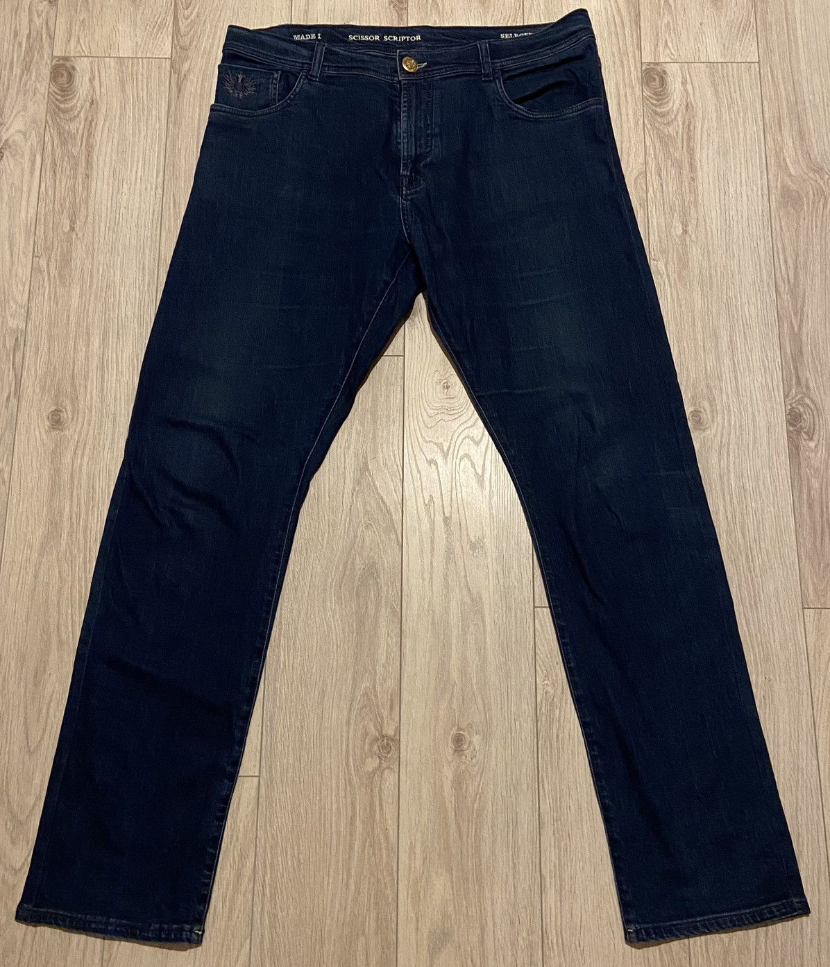 Other Scissor Scriptor tailor denim handmade jeans Size US 44 / EU 60 - 1 Thumbnail
