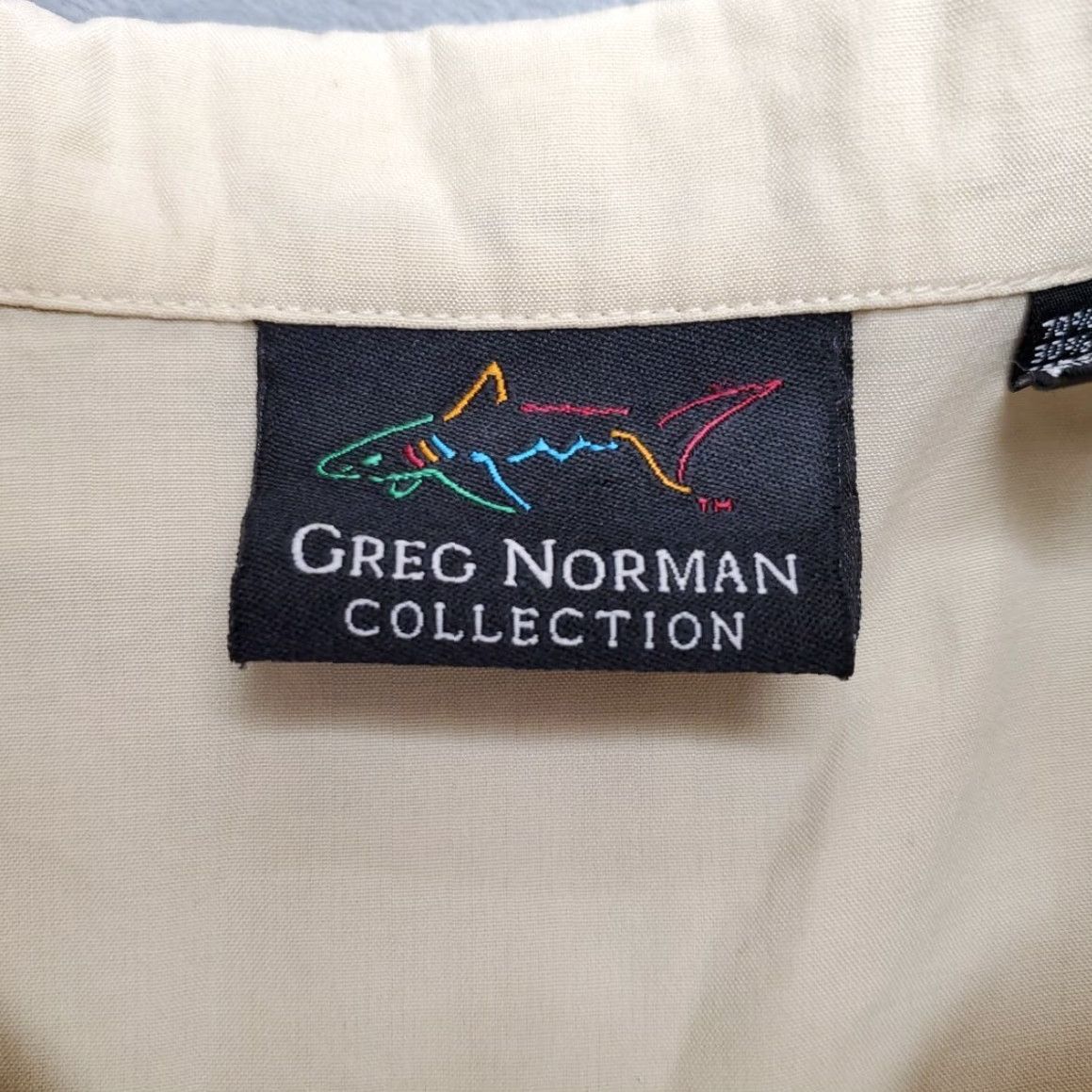 Vintage VINTAGE Greg Norman Camp Shirt Men XL Yellow Beige Embroidered Floral Silk Retro Size US XL / EU 56 / 4 - 6 Thumbnail