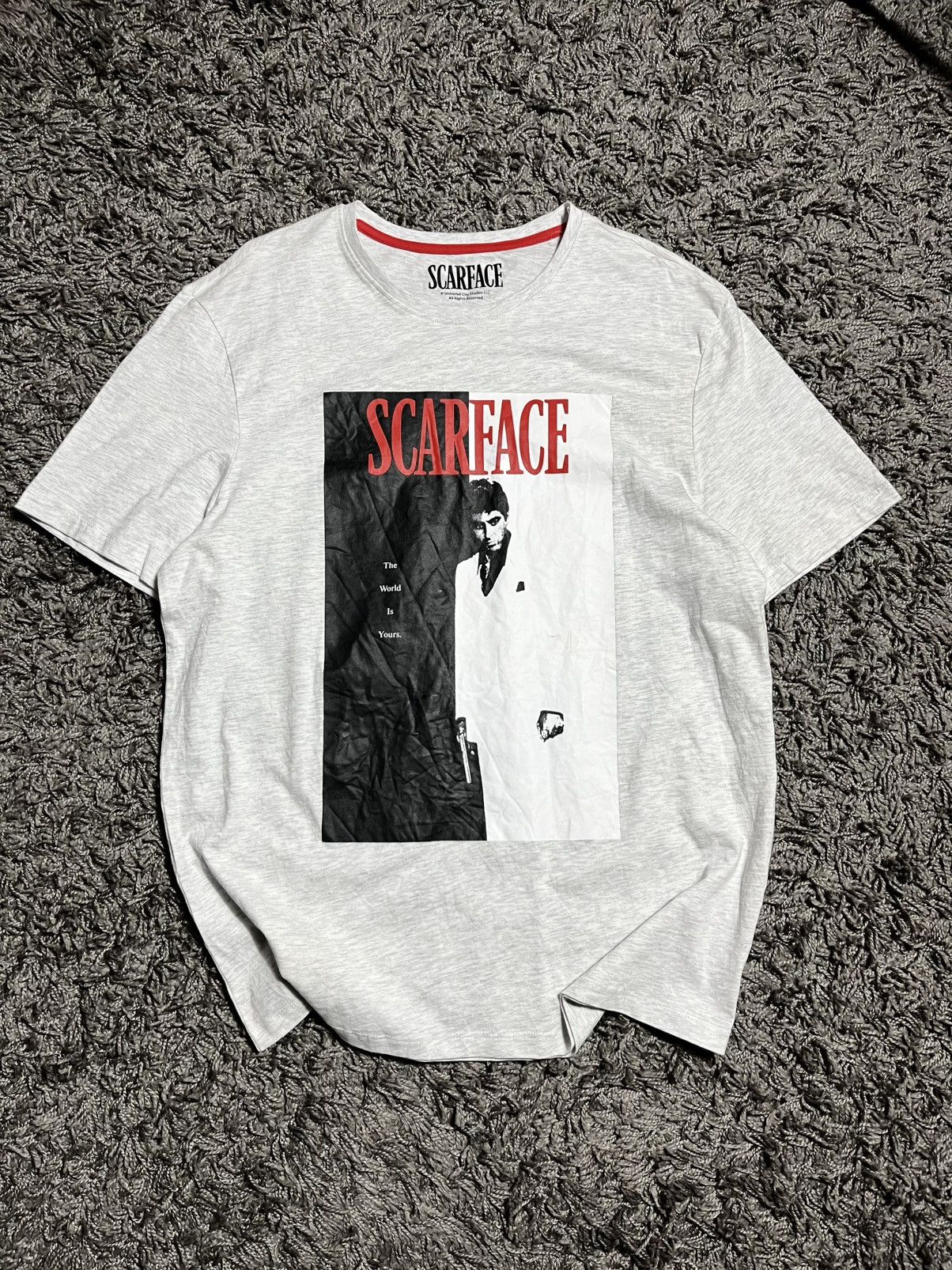 Band Tees SCARFACE MOVIE FILM PROMO-MERCH COTTON Y2K T-SHIRT Size US XL / EU 56 / 4 - 1 Thumbnail