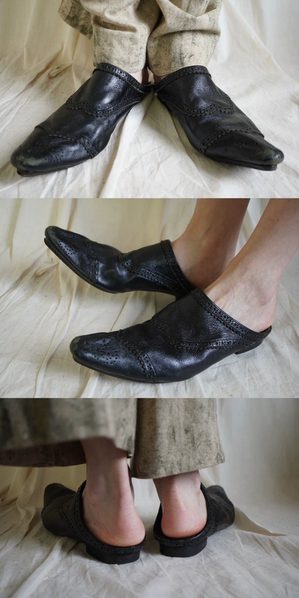 Junya Watanabe Junya Watanabe 2003SS Rare Low Heel Pointed Toe 36 8/10 Size US 5.5 / IT 35.5 - 8 Thumbnail