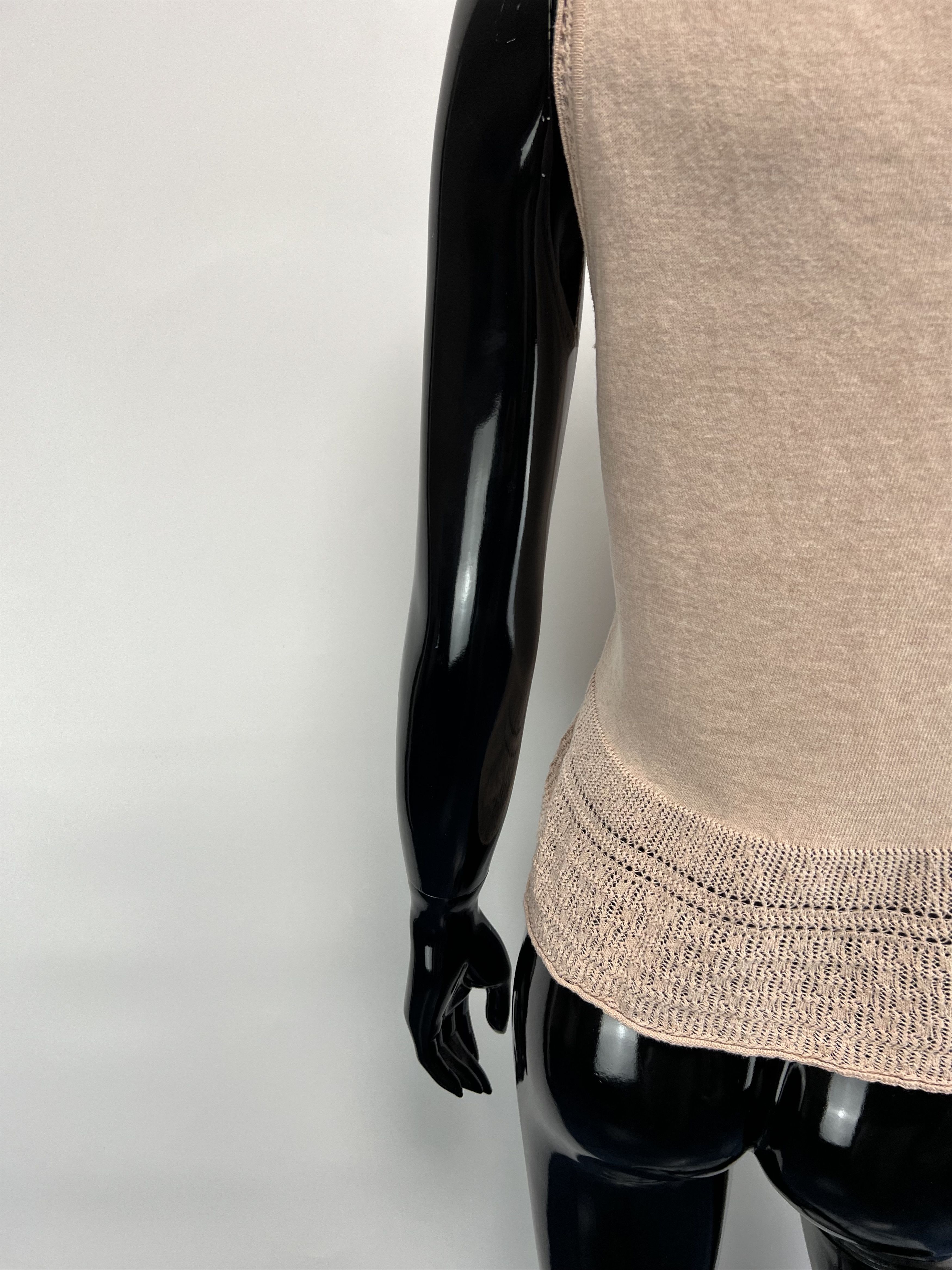 Marni Marni Women's Cropped Cotton Knitted Tank Top Size IT 42 Size M / US 6-8 / IT 42-44 - 7 Thumbnail
