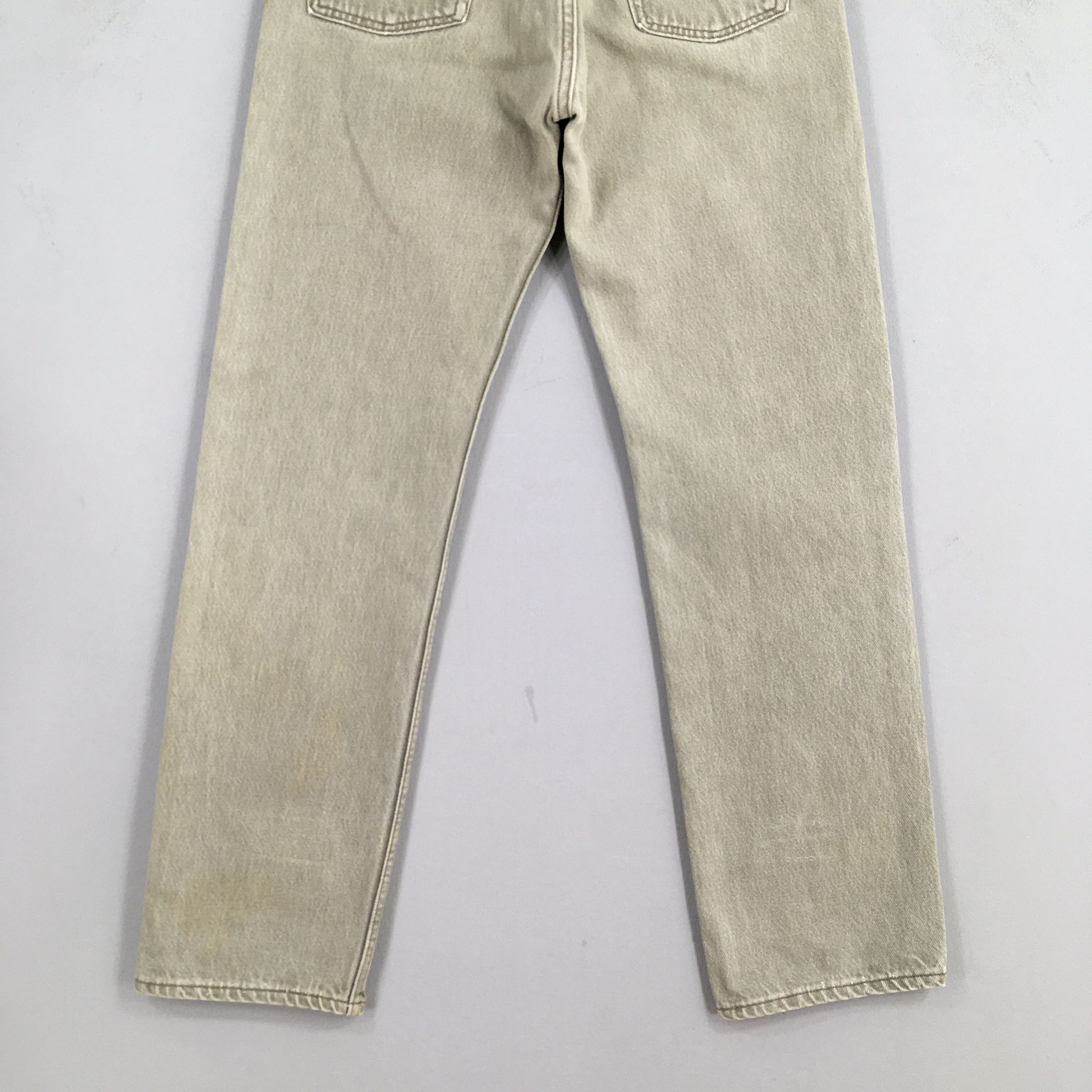 Levi's Size 28x28.5 Vintage 90s Levi's 501 Faded Gray Jeans S724 Size US 28 / EU 44 - 10 Thumbnail