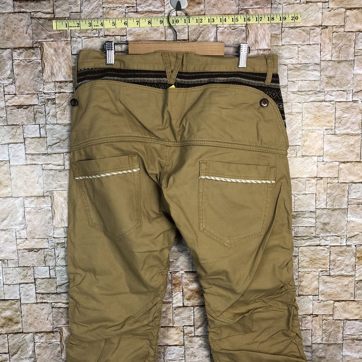 Japanese Brand DL Dominate handcraft Brown Cargo Multipocket Pants #A334 Size US 32 / EU 48 - 13 Thumbnail