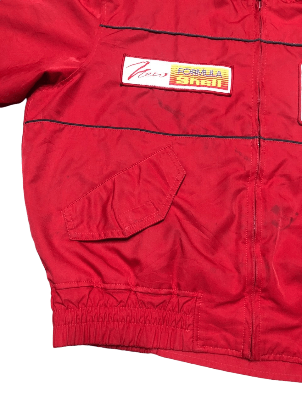 Formula 1 Vintage Shell Workers Bomber Jacket New Formula Size US M / EU 48-50 / 2 - 8 Thumbnail