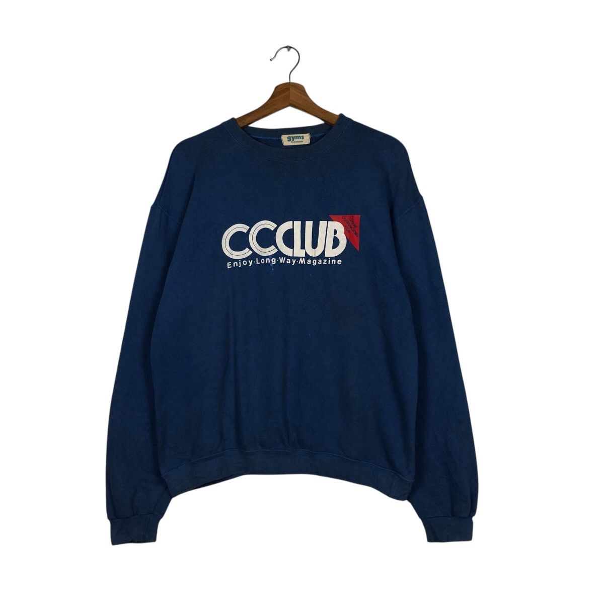 Japanese Brand 📌Vintage Sweatshirt Crewneck Gyms Big Logo Spell Out Size US M / EU 48-50 / 2 - 2 Thumbnail