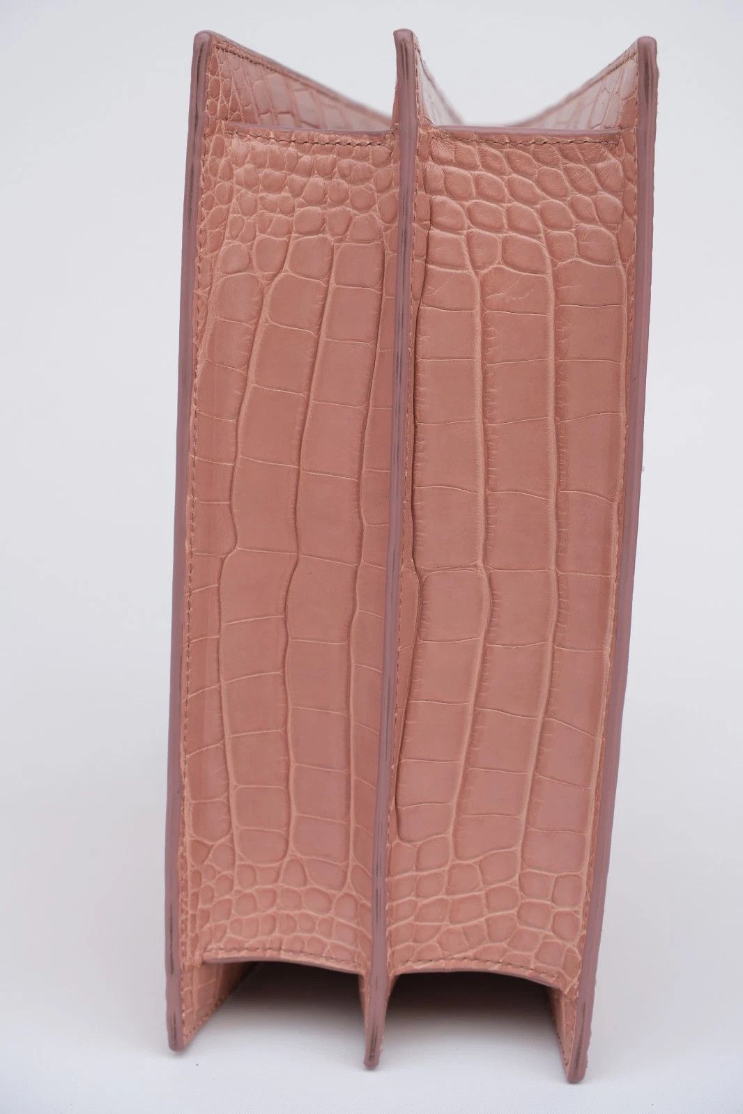 Giorgio Armani RARE Giorgio Armani Croco Exotic Leather Pink Bag Tote Size ONE SIZE - 6 Thumbnail