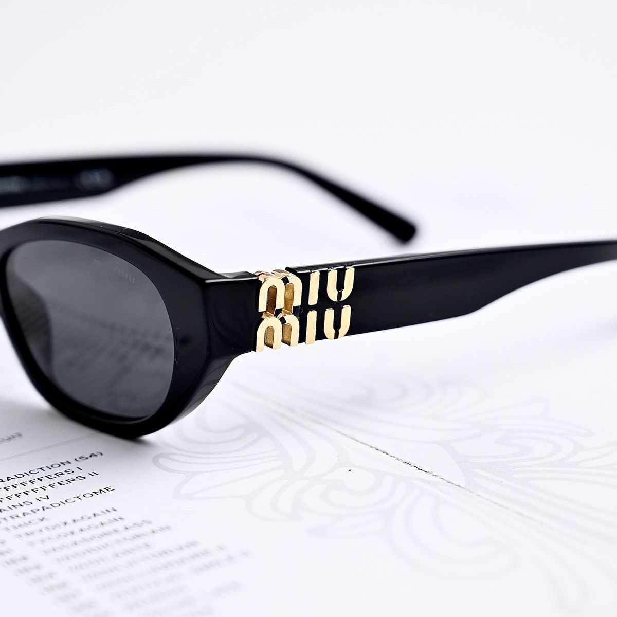 Miu Miu MIU MIU 0MU A03S SUNGLASSES Size ONE SIZE - 3 Thumbnail
